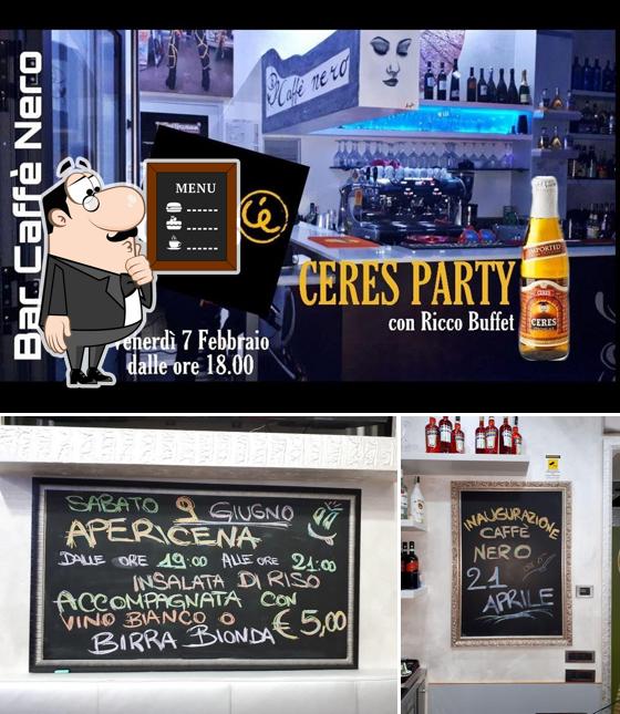 Questa è la immagine che mostra la lavagna e birra di Bar G11