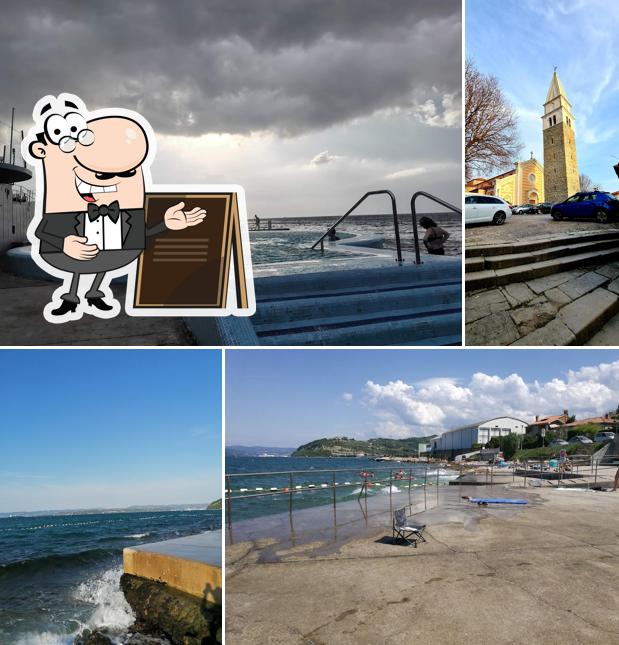 Barček na plaži