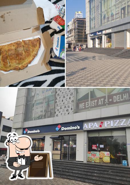 Domino's Pizza Model Town, Fatehabad is distinguished by exterior and food