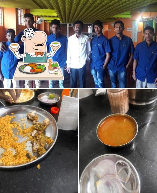 Meals at Hotel Goudalli Biriyani