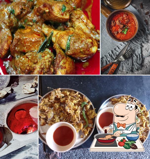 Chicken curry at Hotel Rajputana Family Garden and Restaurant