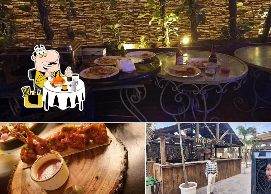 Food at Imperfecto Patio