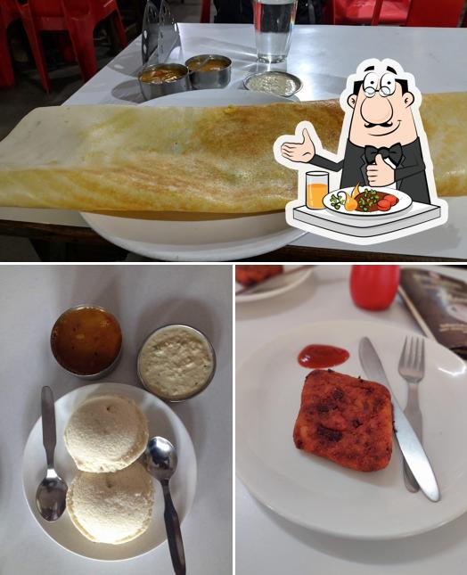 Check out the image depicting food and interior at Indian Coffee House