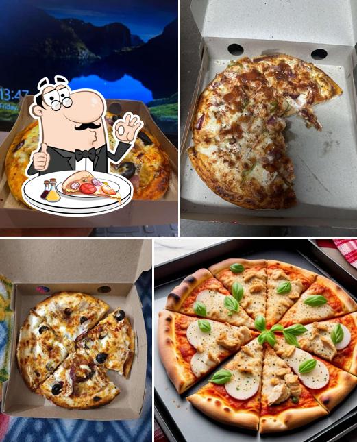 Get pizza at Pizza & Burger House