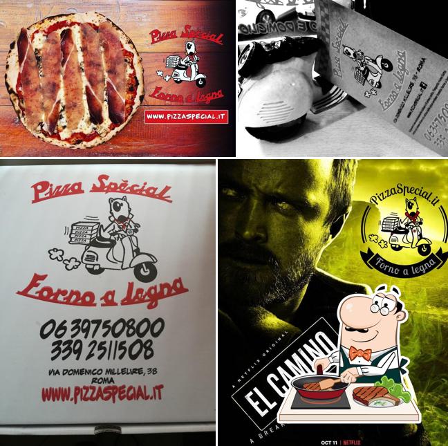 Prova i piatti di carne a Pizza Special Roma Cipro