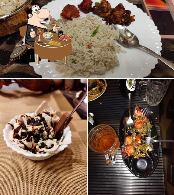 Food at Blue Orchid Restobar