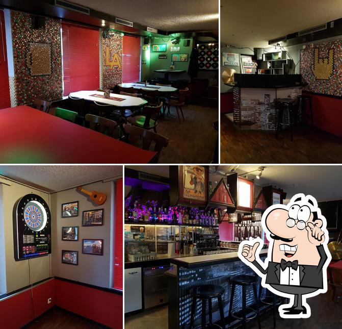 Dai un'occhiata agli interni di LA Music Bar