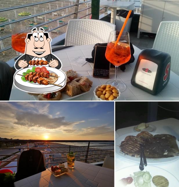 Tra le varie cose da Terrazza Sul Mare si possono trovare la cibo e birra
