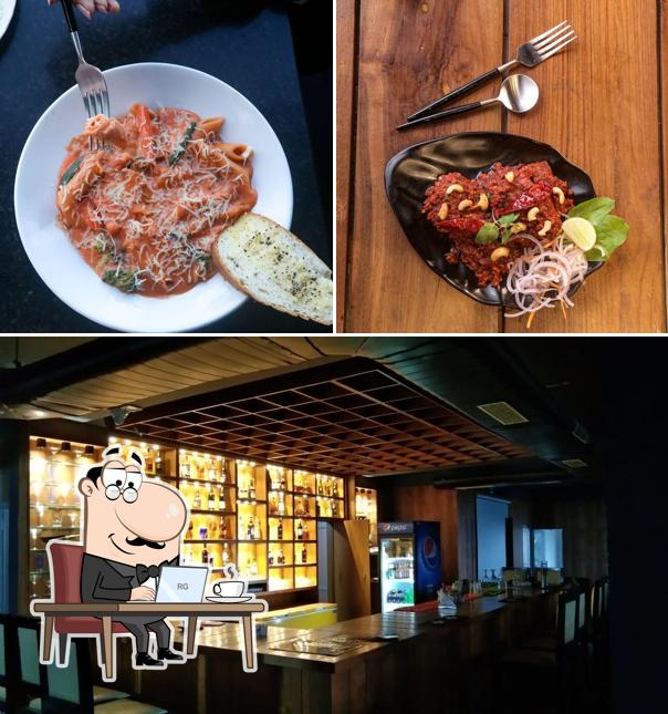 The interior of Xtasy Restobar