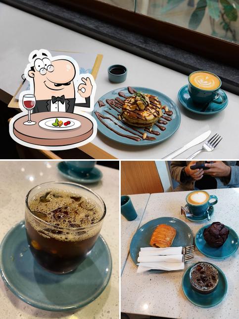 This is the picture showing food and beverage at Blue Tokai Coffee Roasters Ghole Road