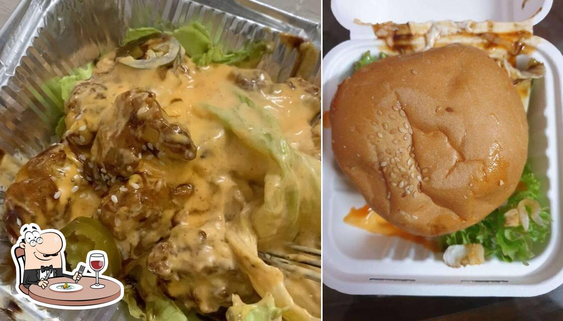 Food at Burger Kart