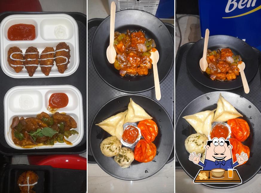 Food at Momo's Fever Cafe
