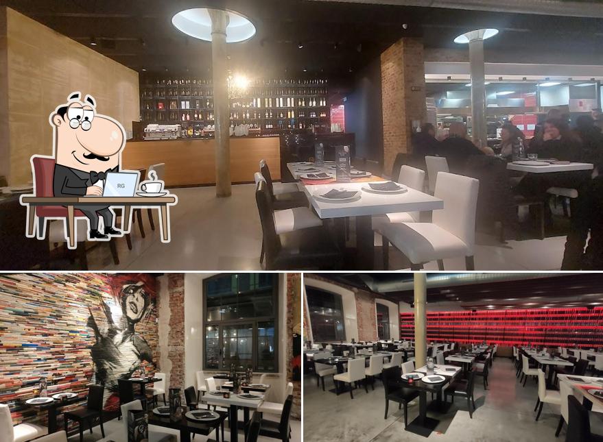 Gli interni di PizzaClub No Limits - Novara