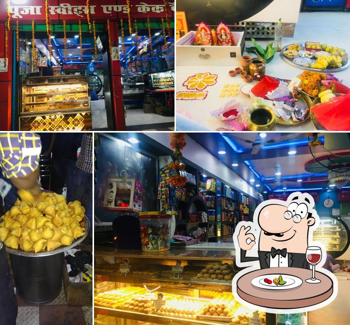 Food at Puja Sweets & Cake Palace