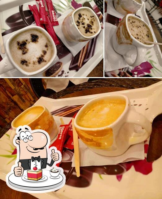 Ritz's cafe provides a range of desserts