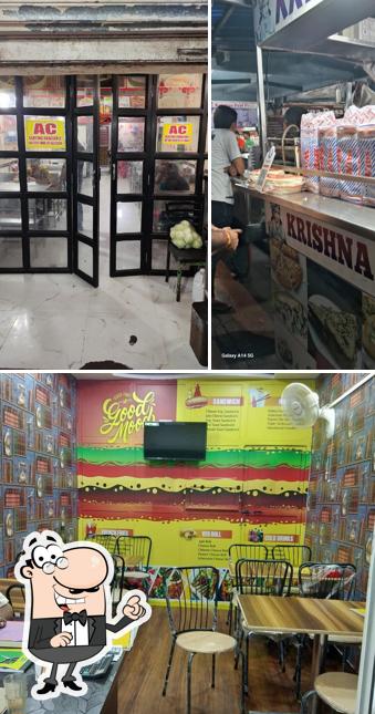 The interior of Shree Krishna Snacks