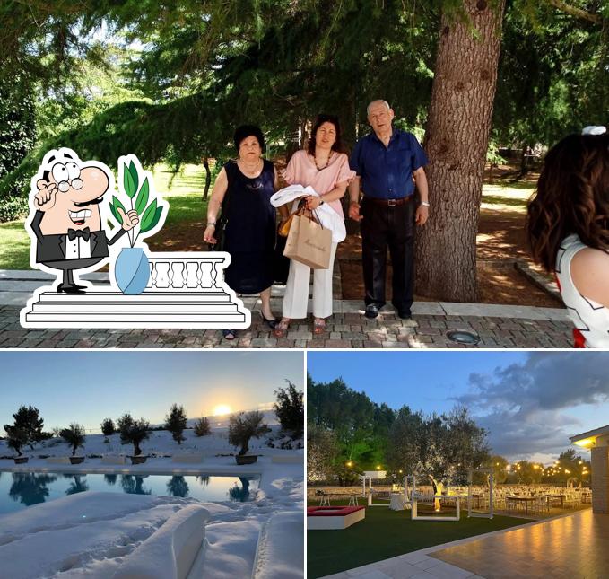 Guarda gli esterni di Tenuta La Vallonea sala ricevimenti