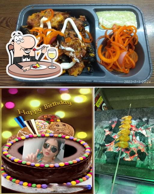 Food at The BBQ zone