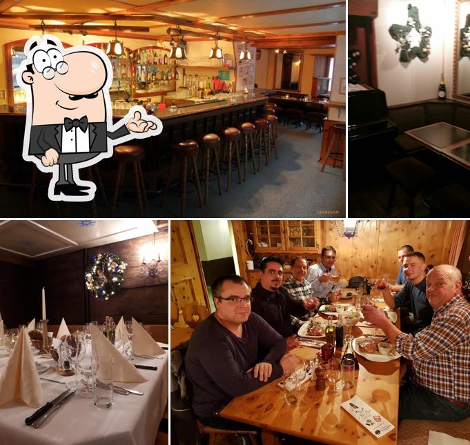 Dai un'occhiata agli interni di Restaurant & Bar Alte Post Davos