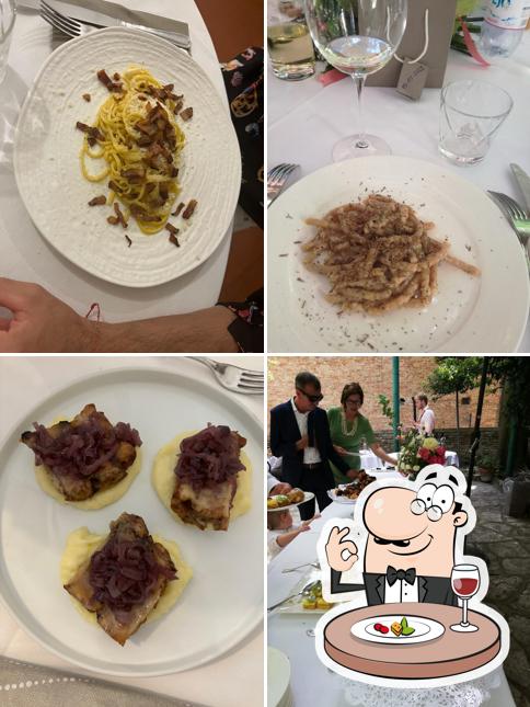 Platti al Ristorante Il Castello