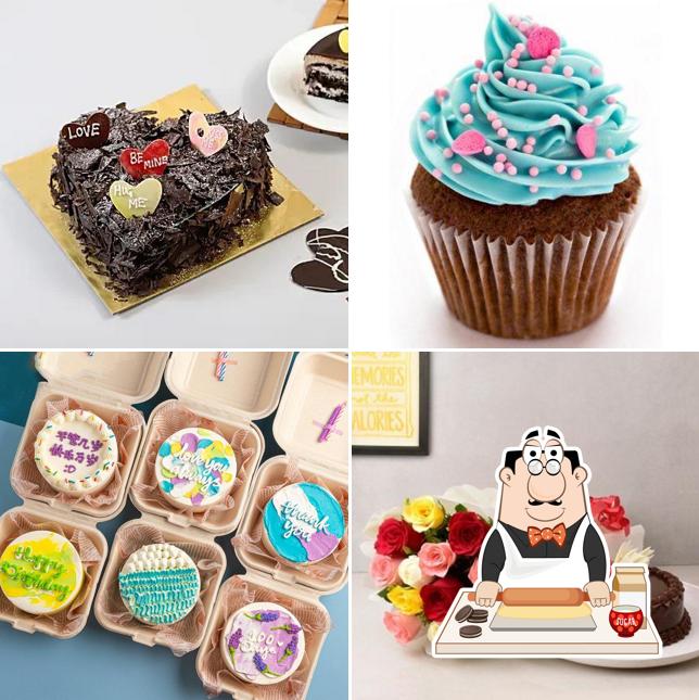 Enjoy one of the sweet dishes