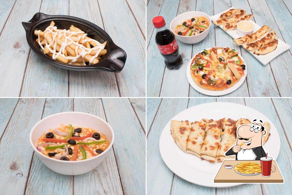 French fries at The Pizza Cafe