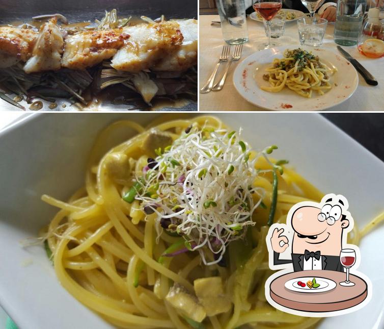 Platti al Trattoria alla Baracca