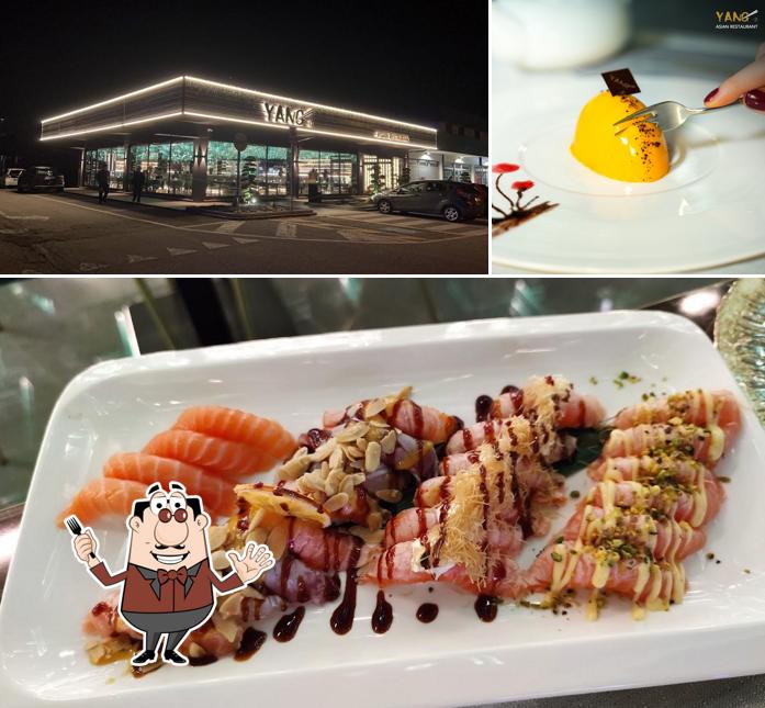 Yang Asian Restaurant - Bagnolo Mella si caratterizza per la cibo e esterno