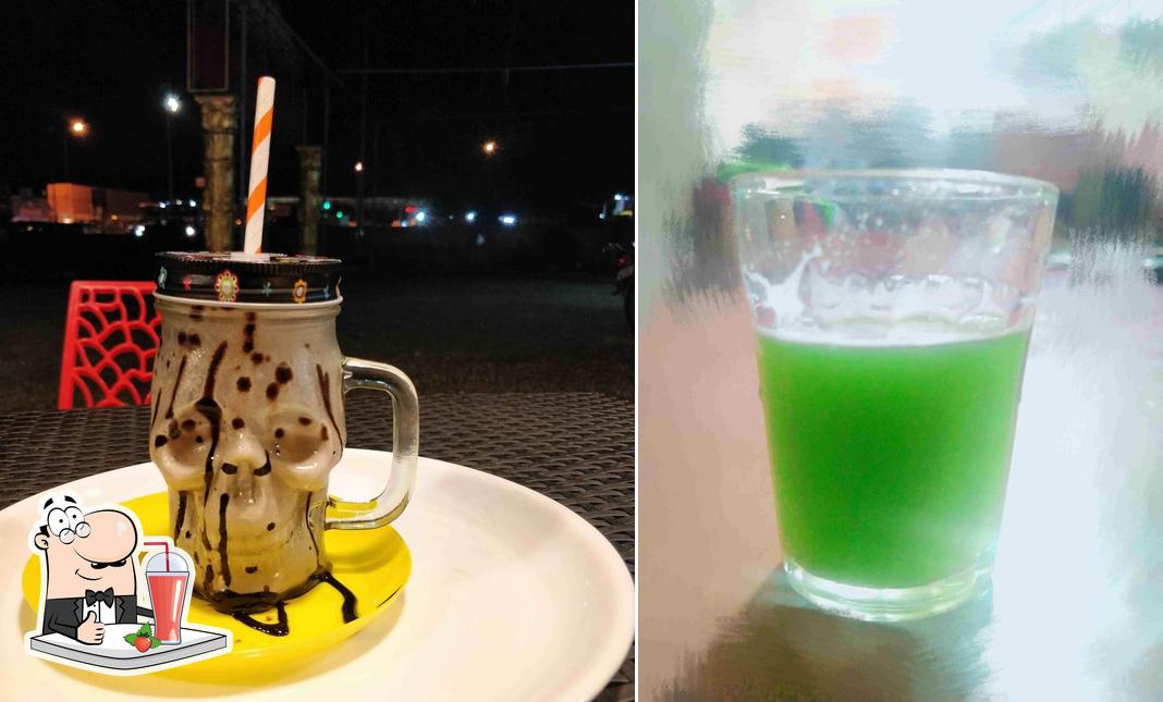 Enjoy a drink at Tea King - Karupatti Coffee