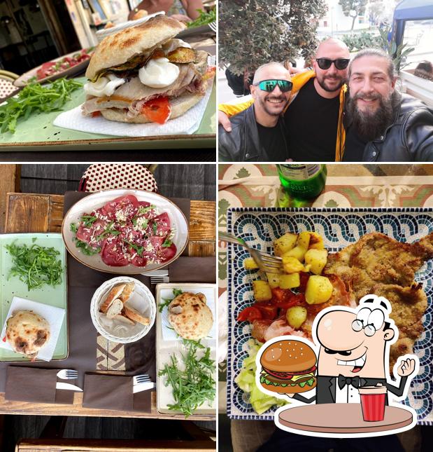 Gli hamburger di Caffè del Mare potranno incontrare molti gusti diversi