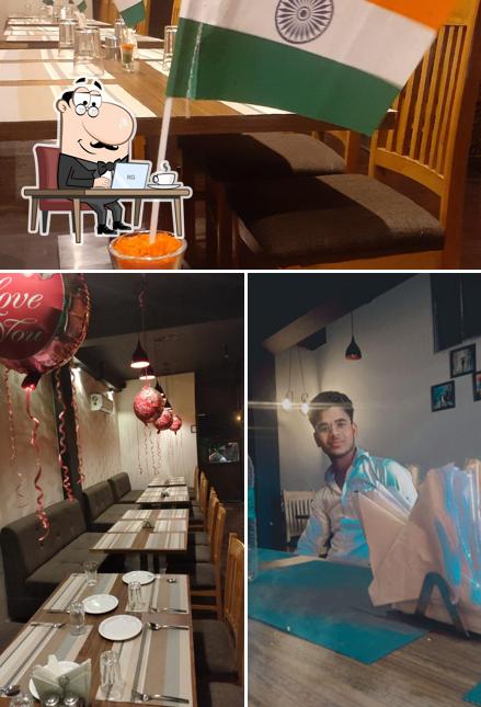The interior of Chaskaa Inn Family Restaurant