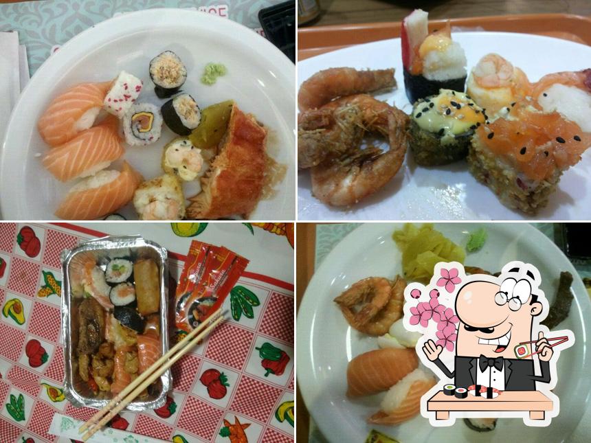 No FULLDARIN, você pode provar sushi