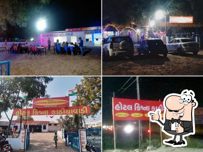 Here's a picture of Radhe Kathiyawadi Dhaba