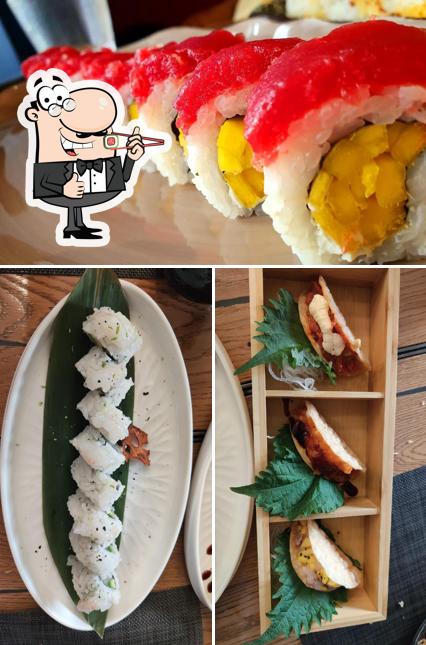 Scegli le diverse opzioni di sushi