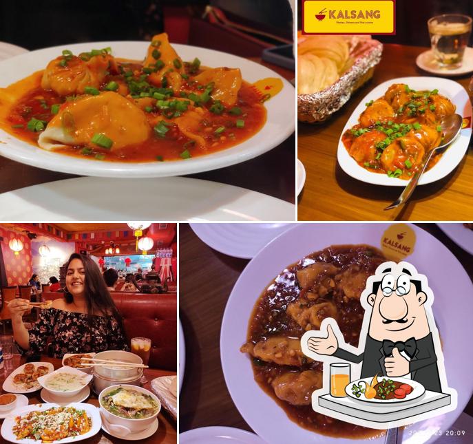 Food at Kalsang Restaurant Delhi