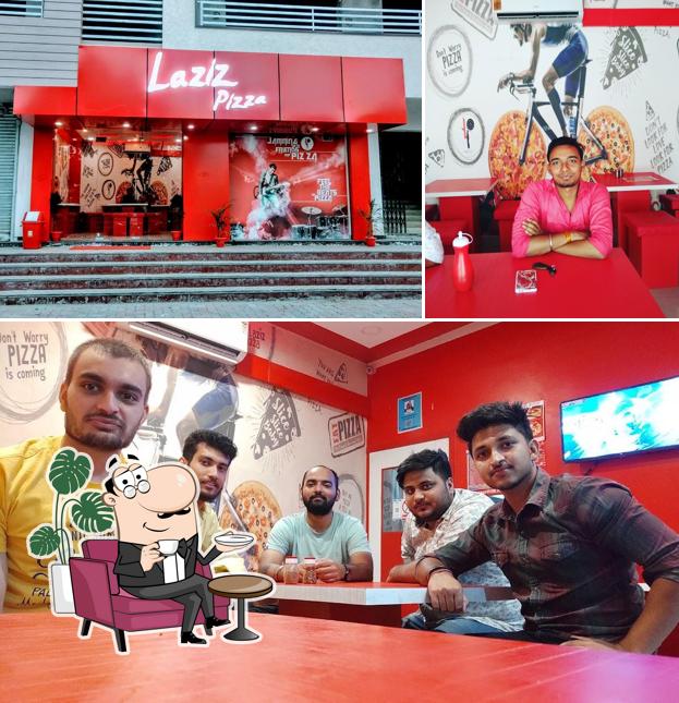 Check out how LAZIZ PIZZA looks inside