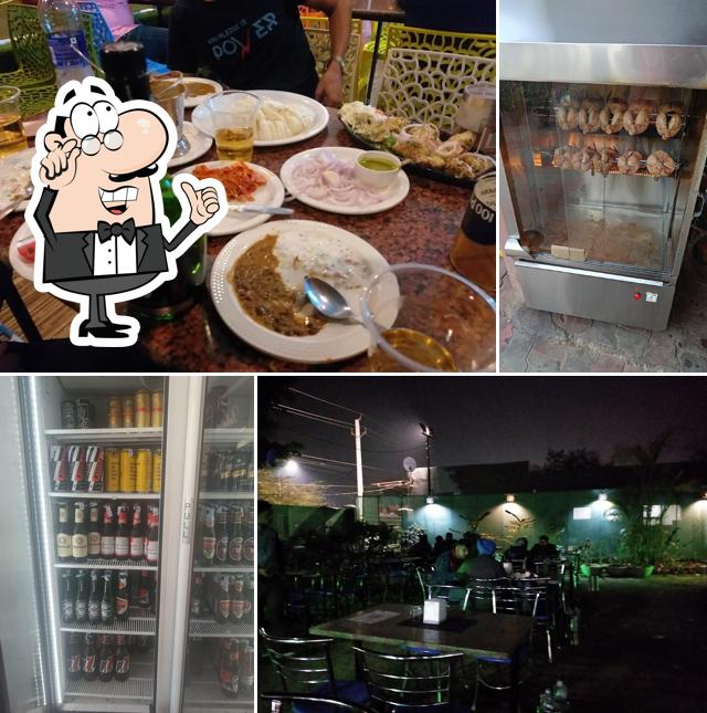 Take a seat at one of the tables at Marshall zone (Yaara Da Adda)