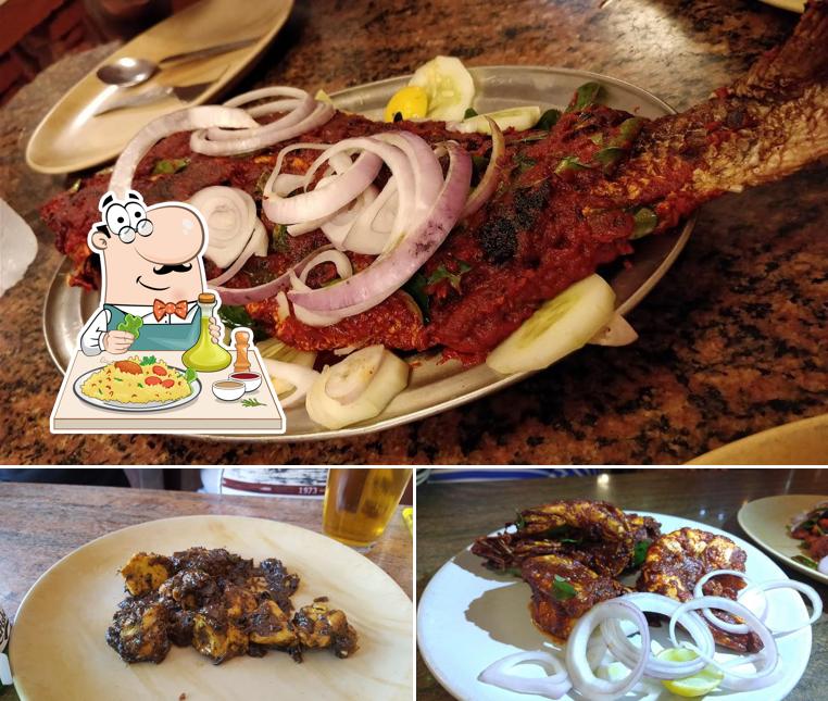 Meals at Moonrakers Restaurant
