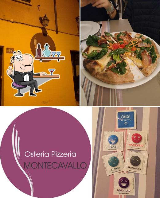 Siediti a un tavolo di Osteria Pizzeria Montecavallo