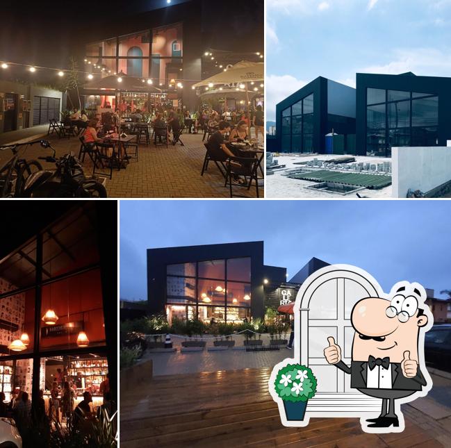 O exterior do Galeria NC - Restaurantes