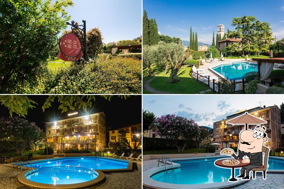 Goditi la vista dagli esterni di Hotel Adria Resort