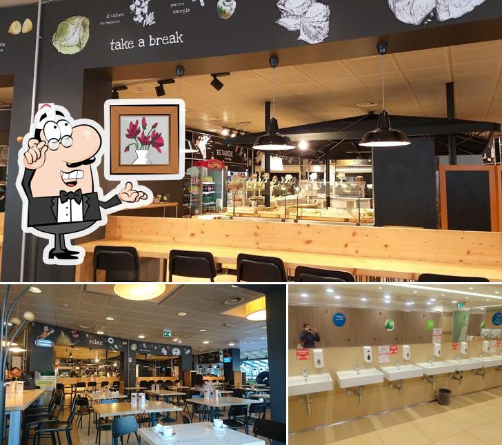 Dai un'occhiata agli interni di Autogrill Stura Ovest