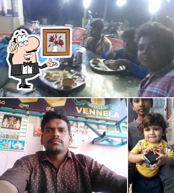 The interior of Chennur Sivaram Dhum Biryani