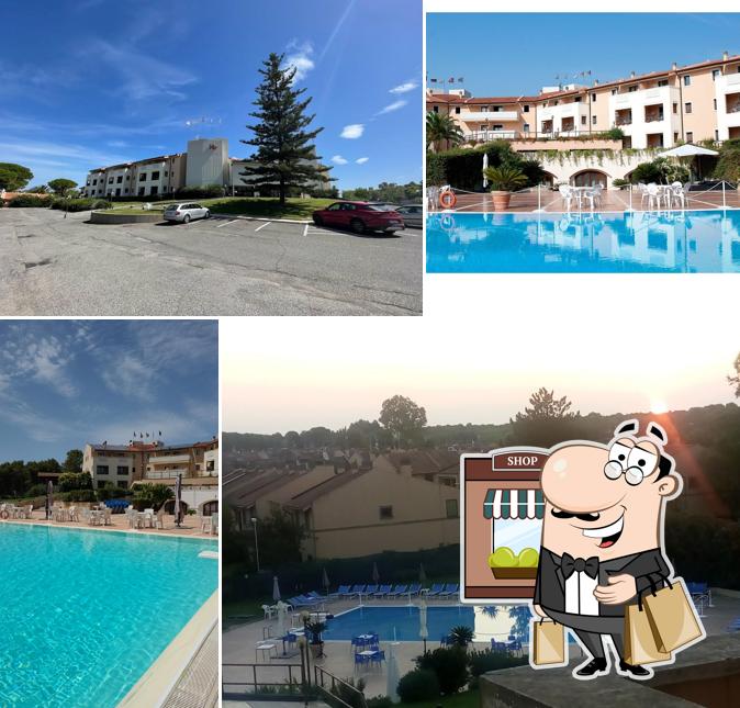 Goditi la vista dall'area esterna di Heraclea Hotel Residence Wellness&Spa