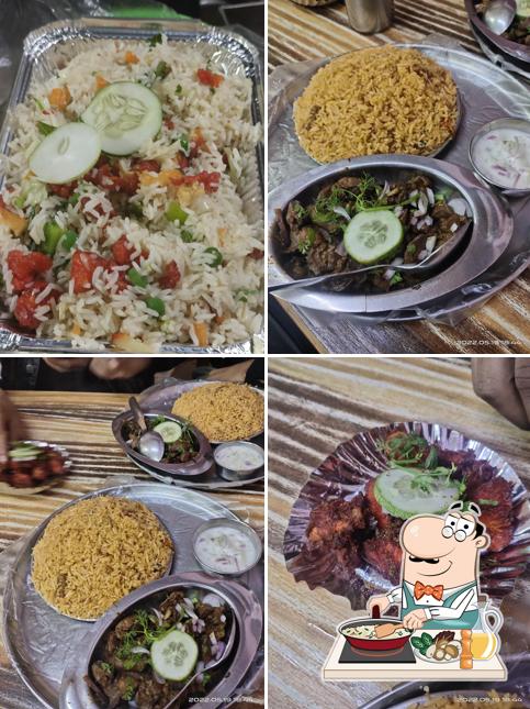 Fried rice at Hotel Namma Chola