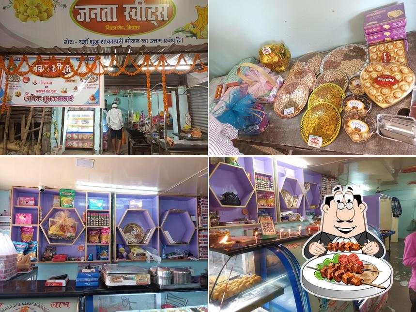 Food at Janta sweets