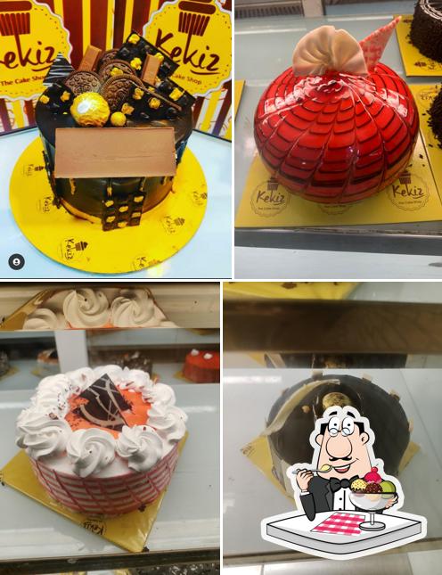 KEKIZ The Cake Shop offers a range of desserts