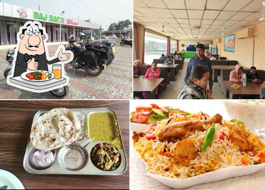 Food at Raj Rasoi (King of hotel restaurants and banquet)