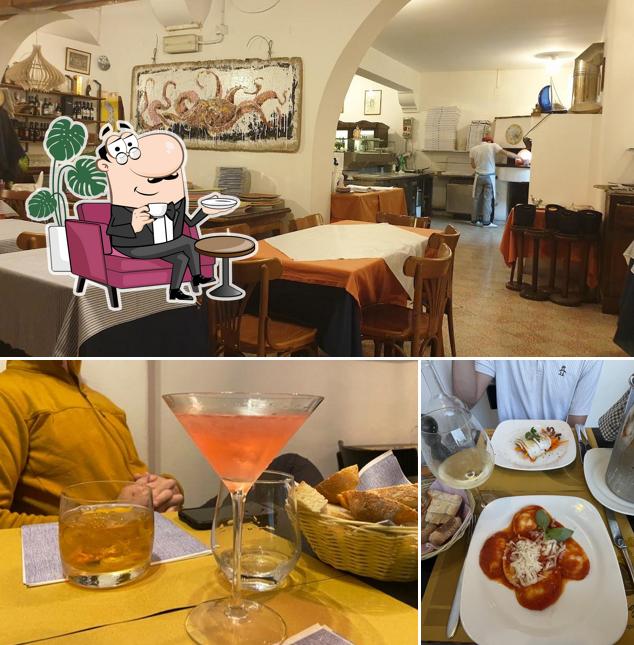 Dai un'occhiata agli interni di Saghir Ristorante Wine Bar