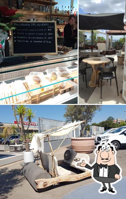 Dai un’occhiata alla immagine che mostra la interni e esterno di Stone Art Cafè - Ghilarza